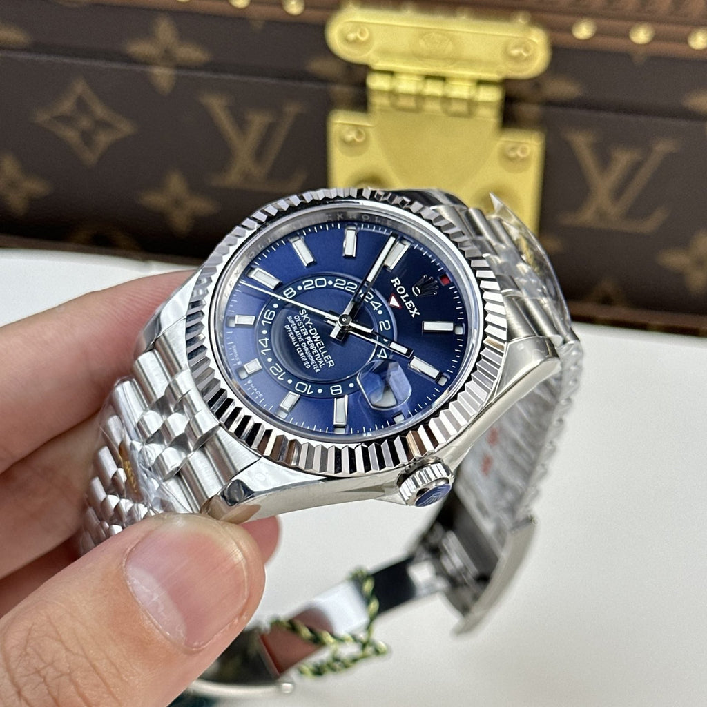 Rolex Watch Sky Dweller 326934 Strap Jubilee Dial Blue 42mm