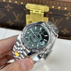 Rolex Watch Sky Dweller 336934 Strap Jubilee Dial Green 42mm