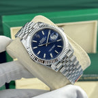 Rolex Watch DateJust 126334 Blue Motif Dial 41mm