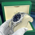Rolex Watch DateJust 126334 Blue Motif Dial 41mm