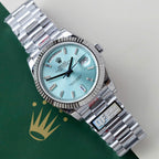 Rolex Watch Day-Date Ice Blue Dial 40mm