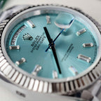 Rolex Watch Day-Date Ice Blue Dial 40mm