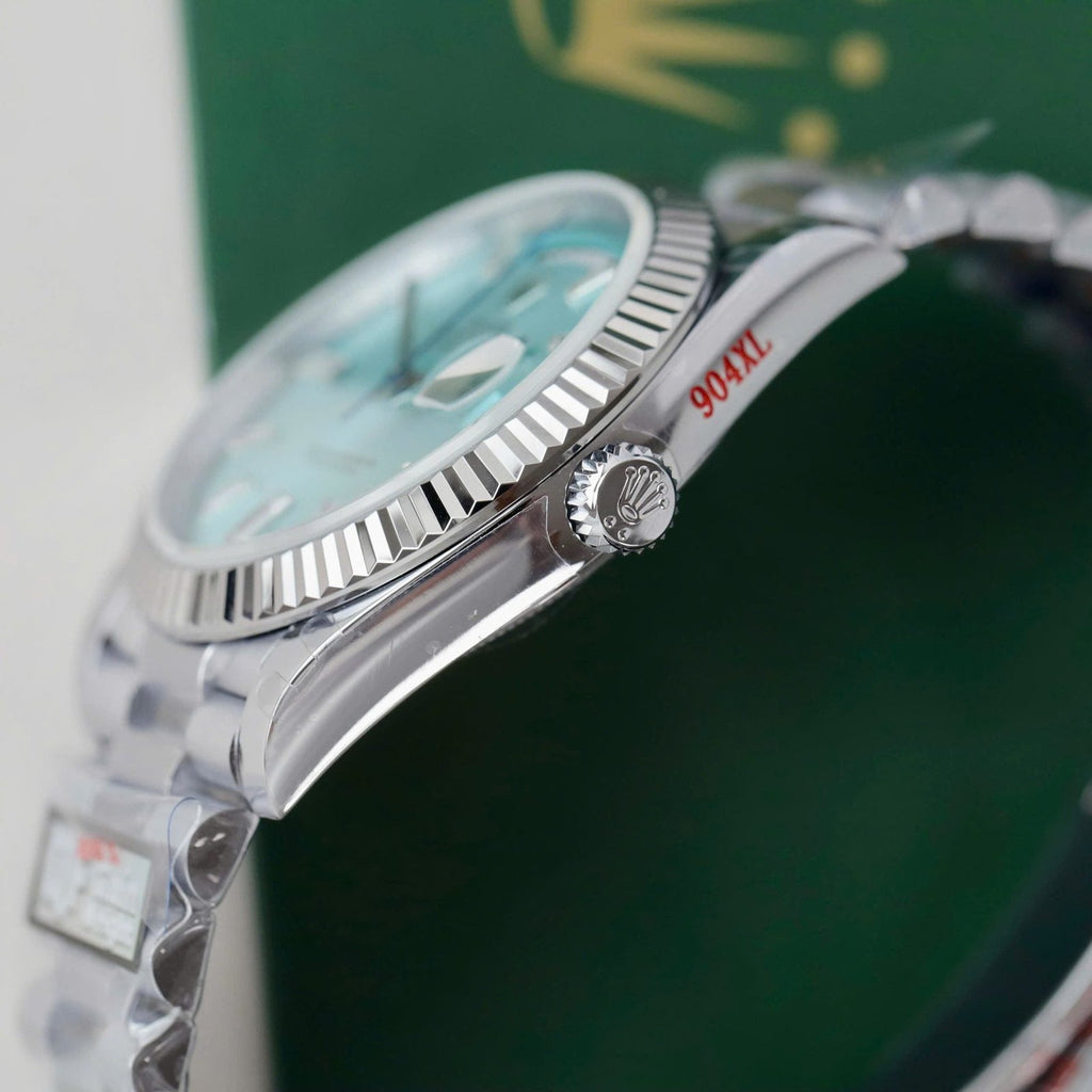 Rolex Watch Day-Date Ice Blue Dial 40mm