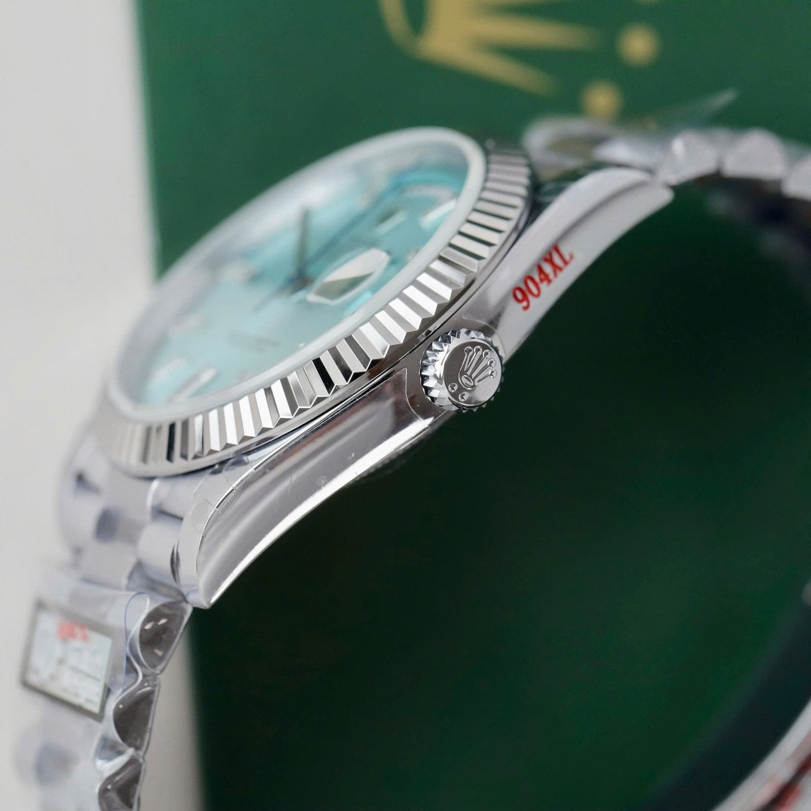 Rolex Watch Day-Date Ice Blue Dial 40mm