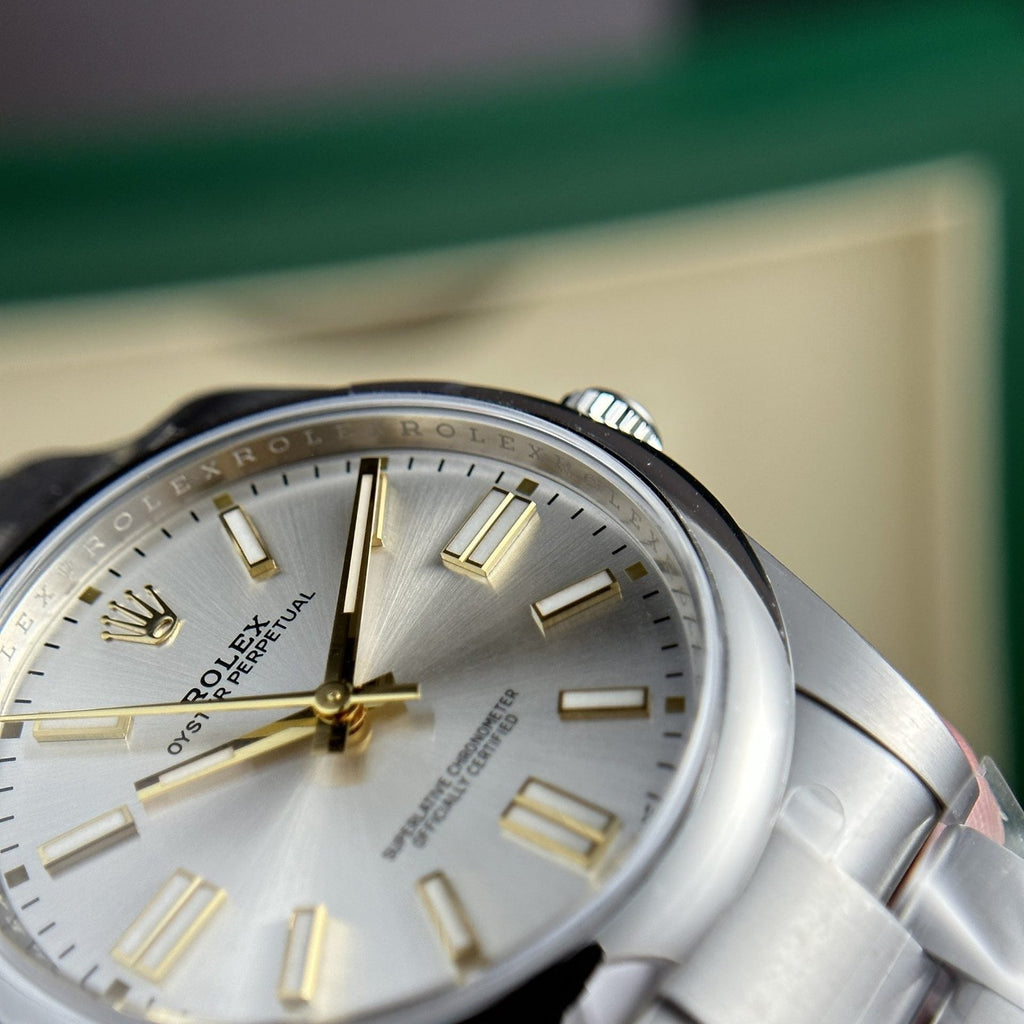 Rolex Watch Oyster Perpetual 124300 Silver Dial 41mm