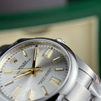 Rolex Watch Oyster Perpetual 124300 Silver Dial 41mm