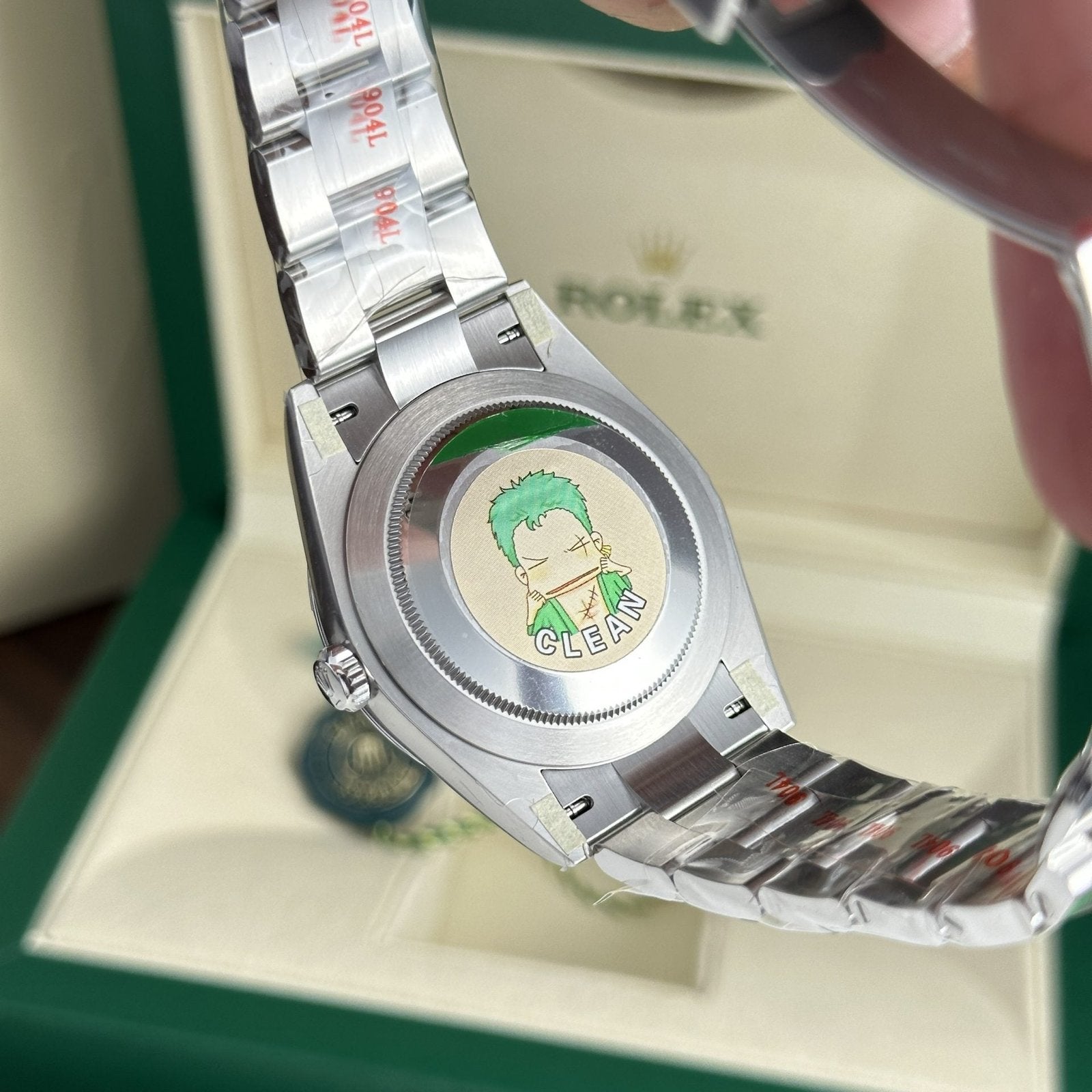 Rolex Watch Oyster Perpetual 124300 Yellow Dial 41mm