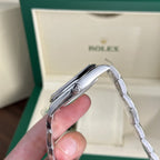 Rolex Watch Oyster Perpetual 124300 Ice Dial 41mm