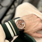 Rolex Watch Sky-Dweller 336235 Chocolate Dial Rubber Strap 42mm