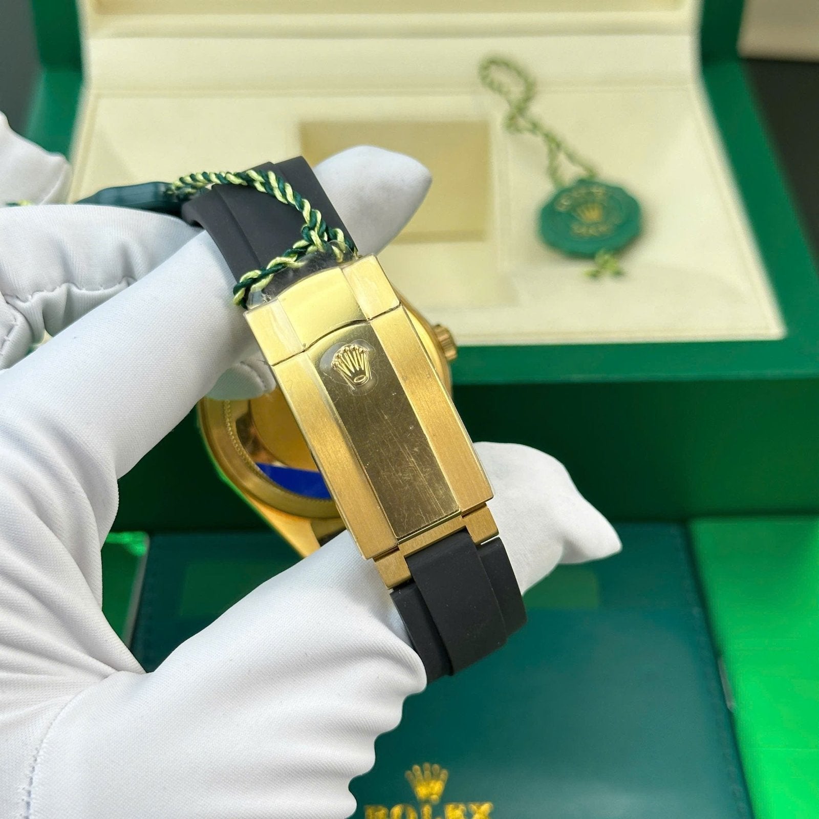 Rolex Sky-Dweller White Dial Watch Gold Plated 42mm