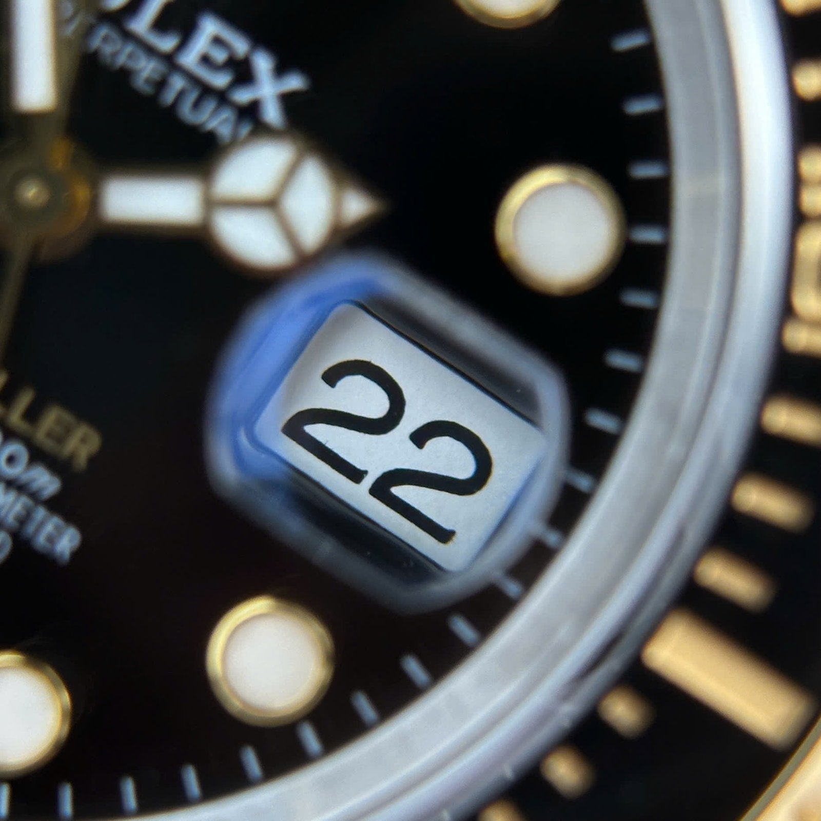 Rolex Sea-Dweller 126603 Demi Yellow Watch Black Dial 43mm