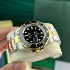 Rolex Sea-Dweller 126603 Demi Yellow Watch Black Dial 43mm