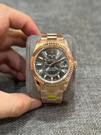 Rolex Sky Dweller 326935 Rhodium Dial Watch 42mm