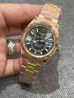 Rolex Sky Dweller 326935 Rhodium Dial Watch 42mm