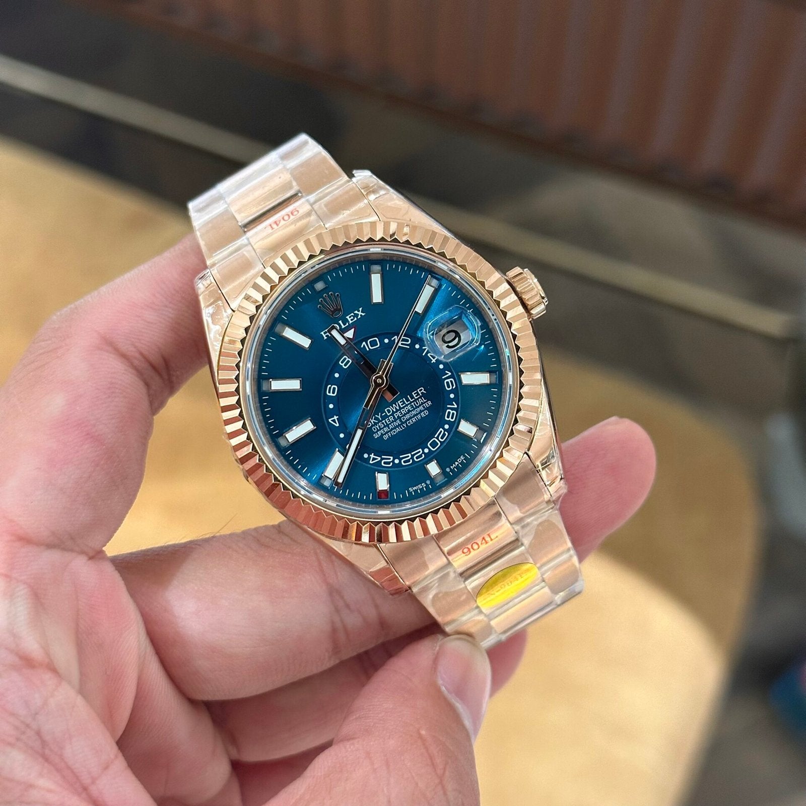 Rolex Sky-Dweller 336935 Watch Rose Gold 42mm