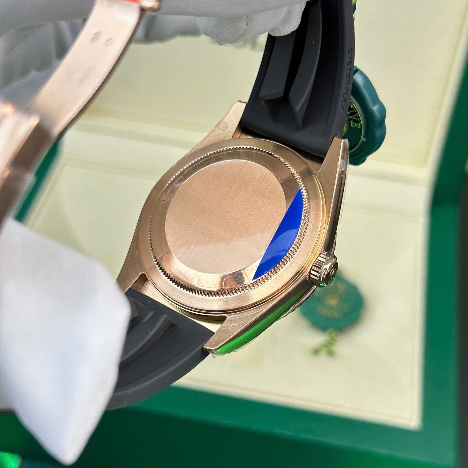 Rolex Sky-Dweller Brown Dial Watch Rose Gold Plated 42mm