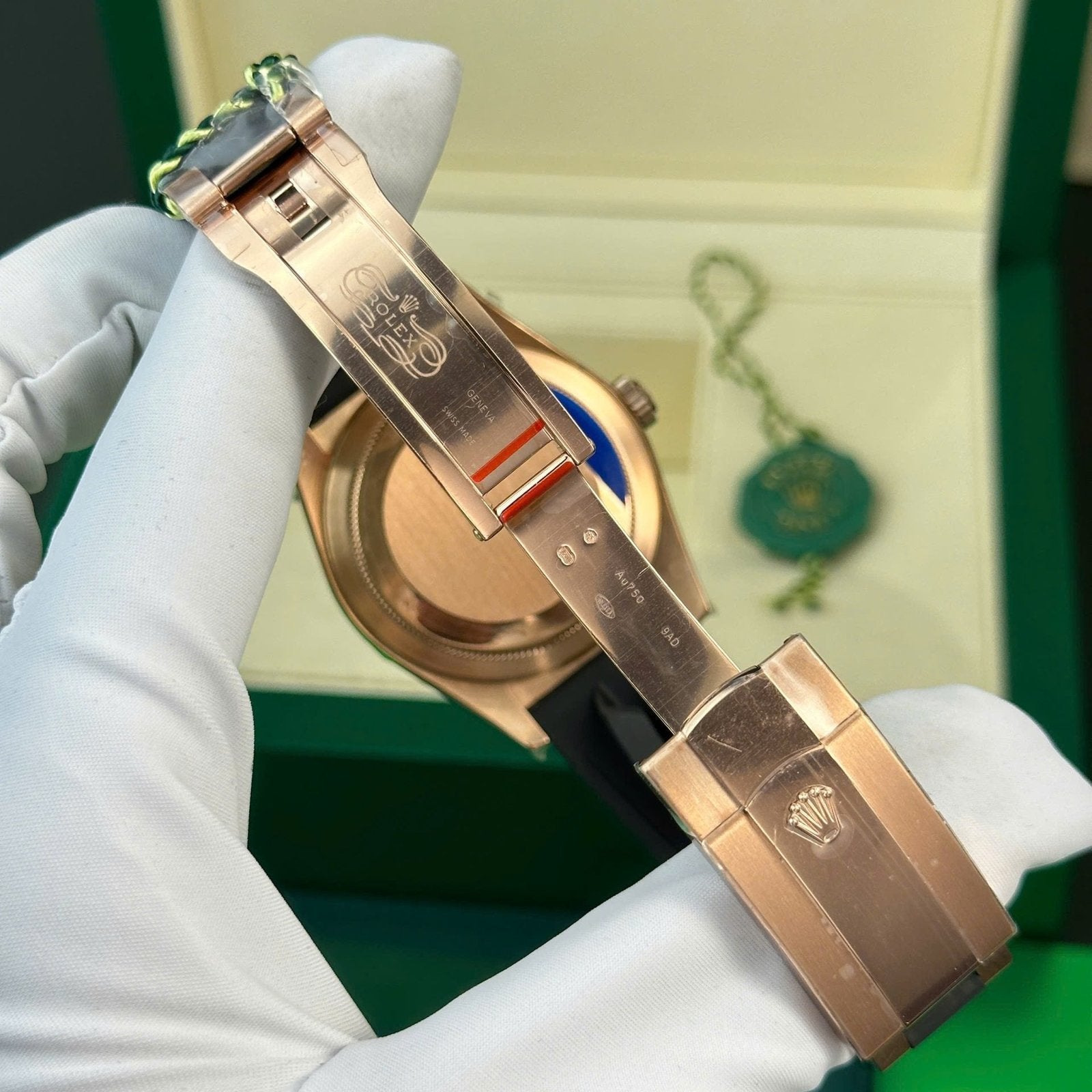 Rolex Sky-Dweller Brown Dial Watch Rose Gold Plated 42mm