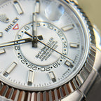 Rolex Sky-Dweller White Dial Watch 42mm