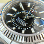 Rolex Sky-Dweller Watch Black Dial 42mm