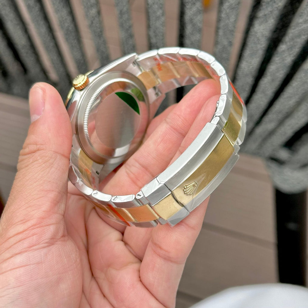 Rolex Sky-Dweller Watch Demi Gold 41mm