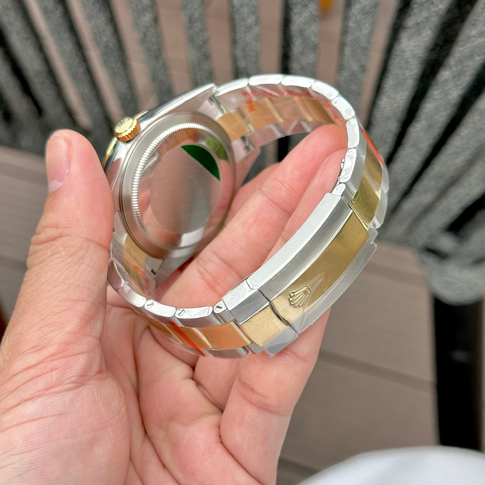 Rolex Sky-Dweller Watch Demi Gold 41mm