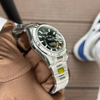 Rolex Sky-Dweller Watch Black Dial Silver 41mm Watch