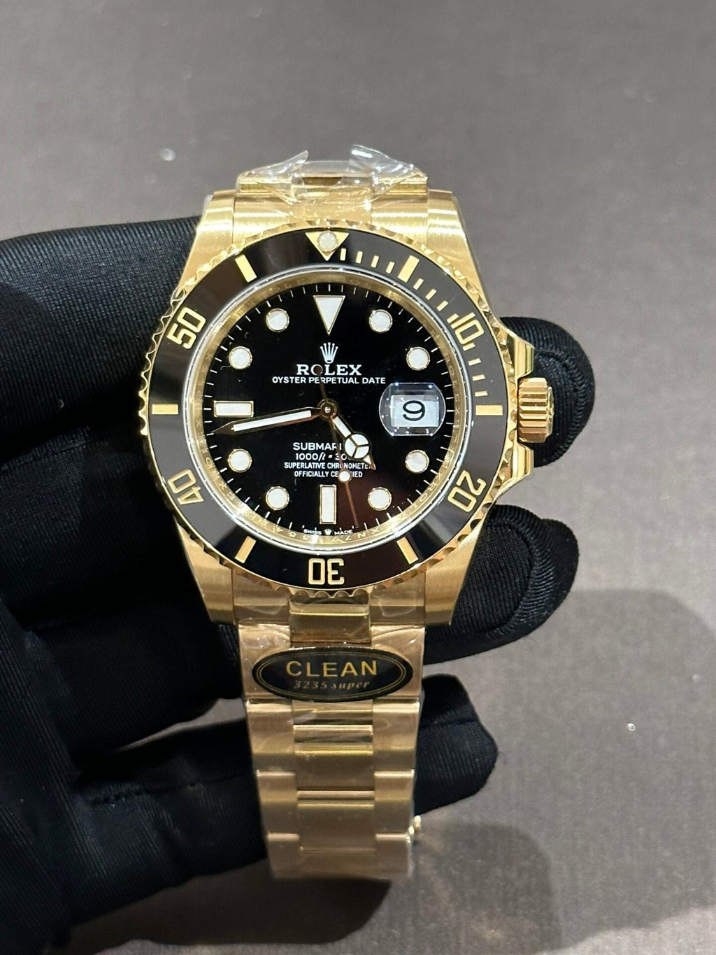Rolex Submariner 116618LN Watch Black Dial 40mm