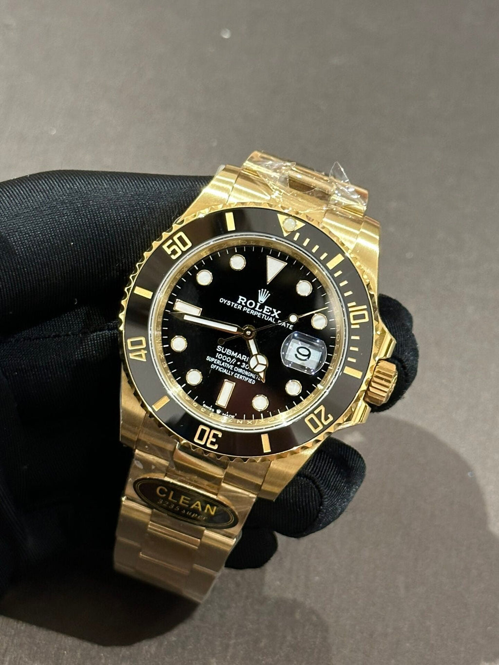 Rolex Submariner 116618LN Watch Black Dial 40mm