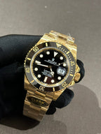 Rolex Submariner 116618LN Watch Black Dial 40mm