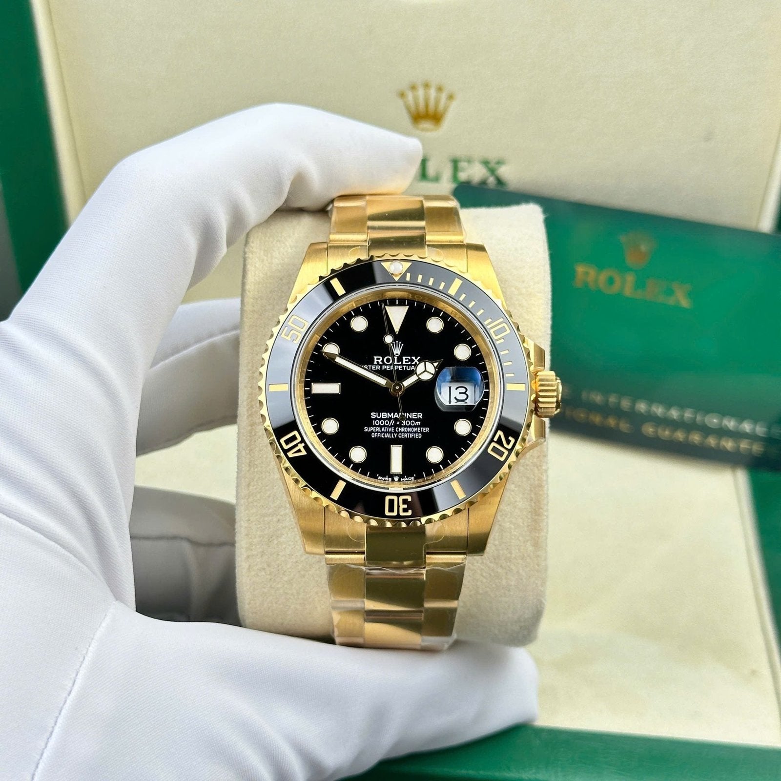 Rolex Submariner 126618LN Watch Black Dial 41mm