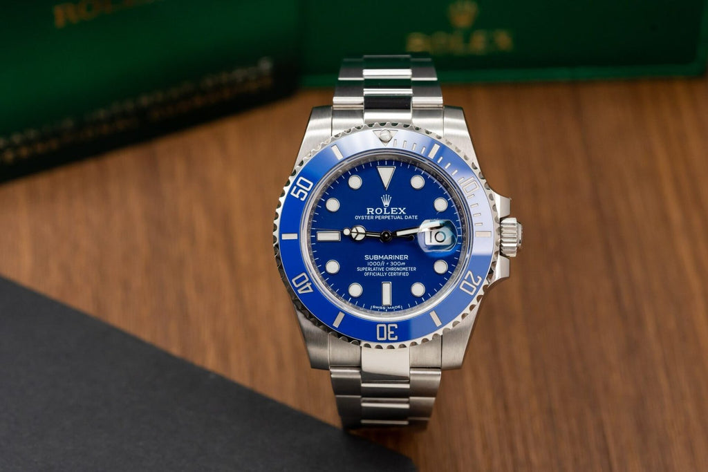 Rolex Submariner Date 116619LB Watch Blue 40mm