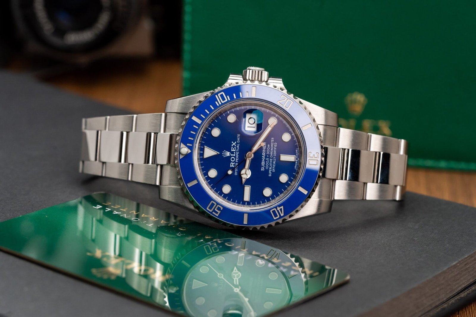 Rolex Submariner Date 116619LB Watch Blue 40mm