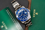 Rolex Submariner Date 116619LB Watch Blue 40mm