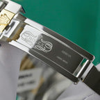 Rolex Submariner Dial Blue Watch Gold Wrapped 40mm
