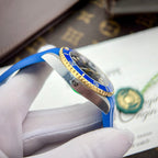 Rolex Submariner Watch Blue Dial 40mm