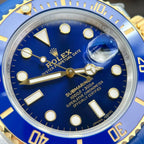 Rolex Submariner Watch Blue Dial 40mm