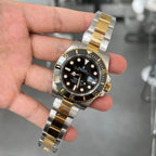 Rolex Submariner Watch Black Dial 41mm