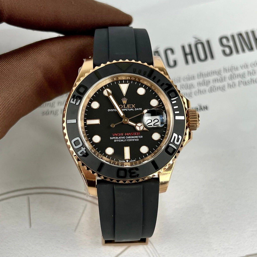 Rolex Yacht-Master 116655 Watch Rose Gold 40mm