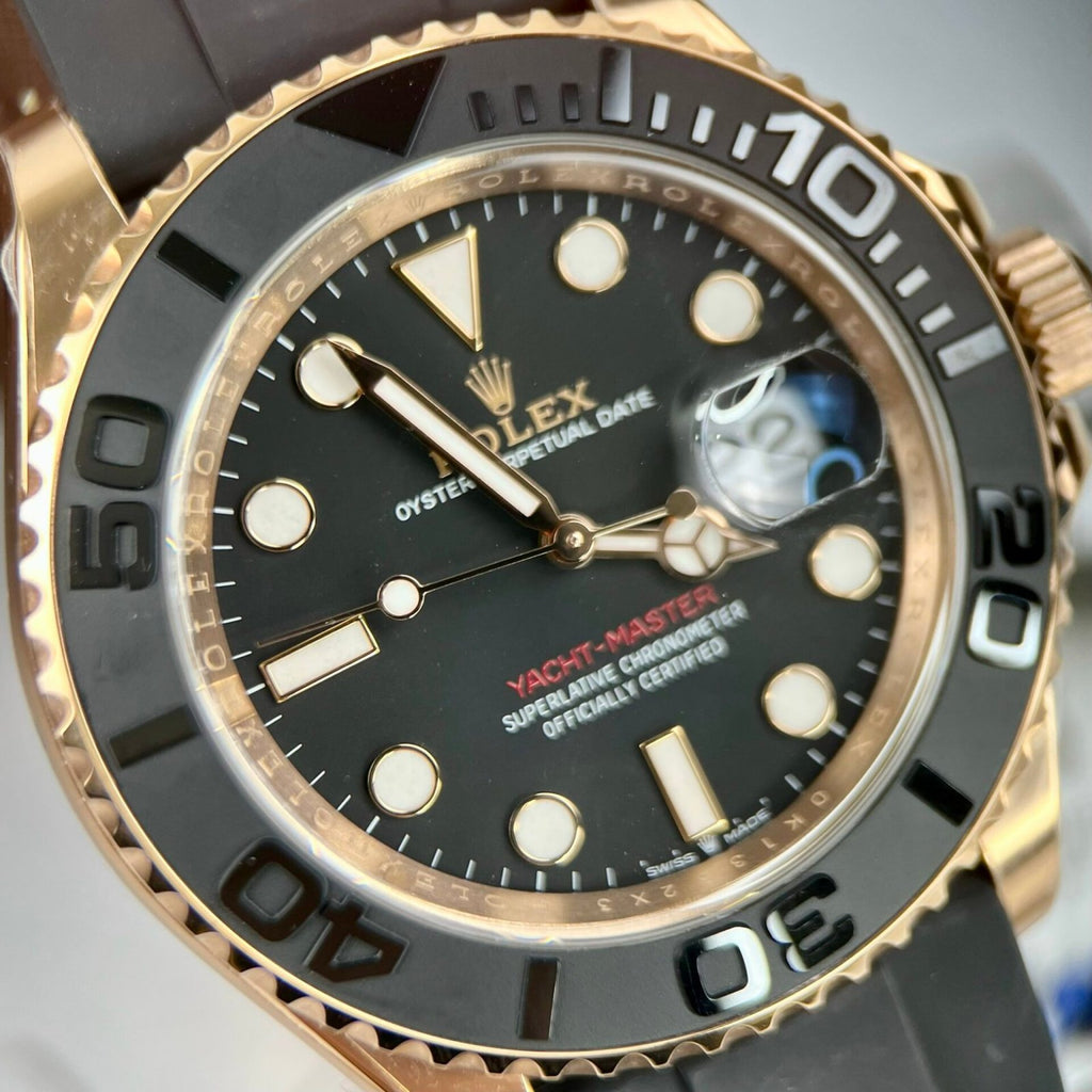 Rolex Yacht-Master 116655 Watch Rose Gold 40mm