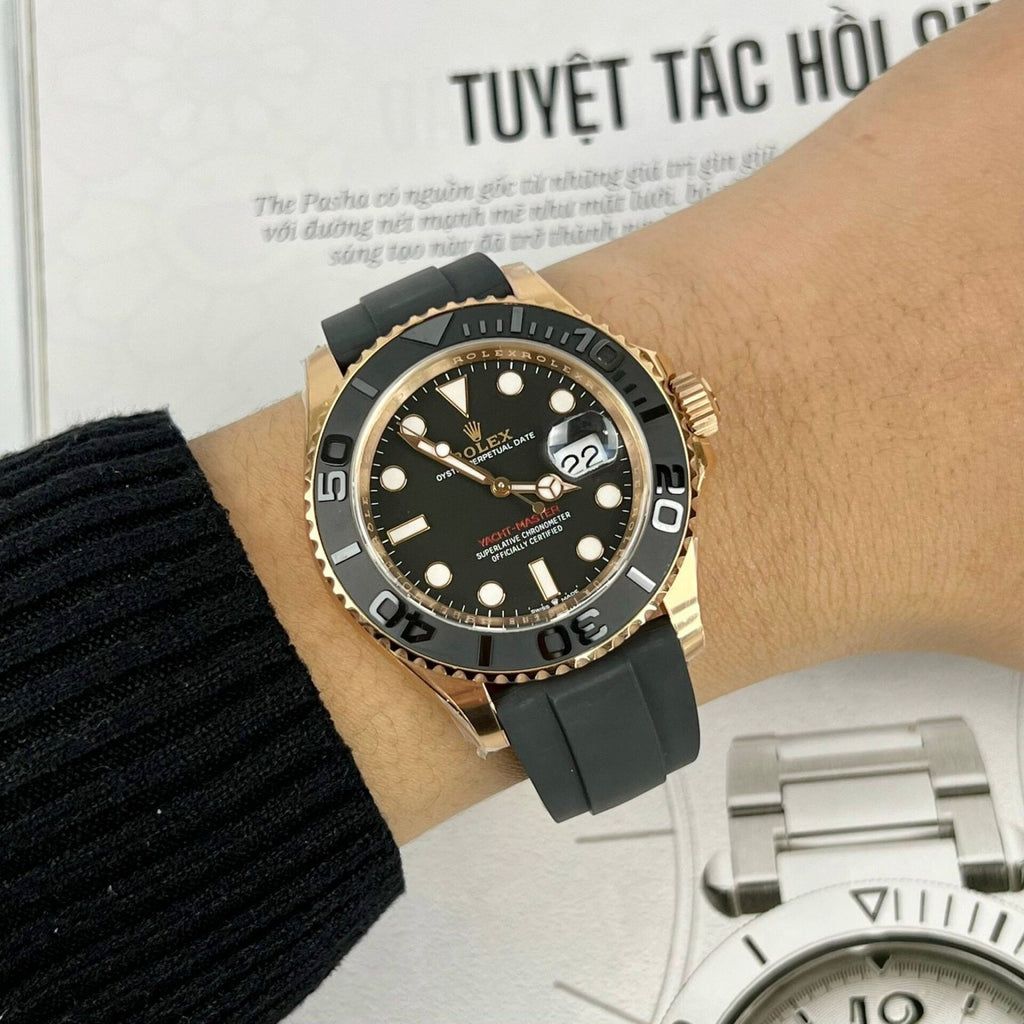 Rolex Yacht-Master 116655 Watch Rose Gold 40mm