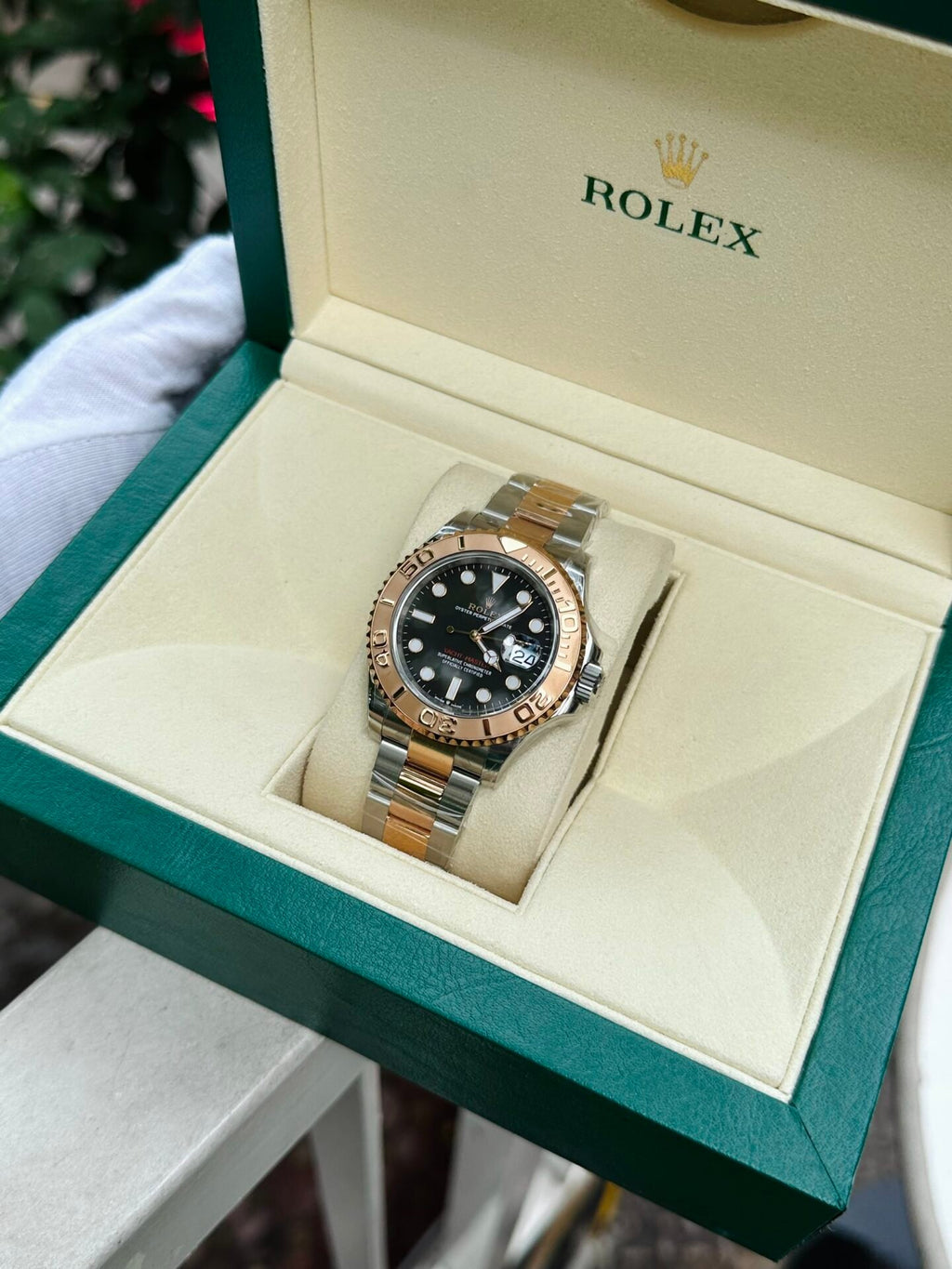 Rolex Yacht 126621 Watch Black Dial 40mm