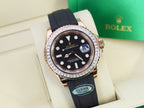 Rolex Yacht Gold Wrapped With Moissanite Baguette Diamond 40mm