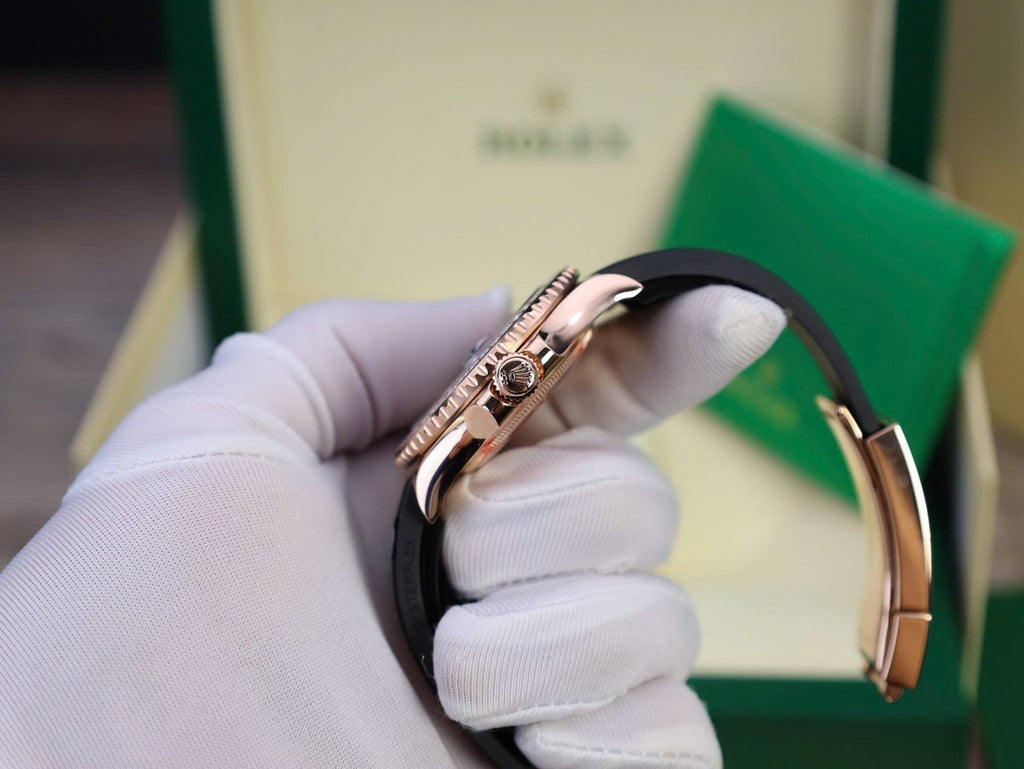 Rolex Yacht Gold Wrapped With Moissanite Baguette Diamond 40mm