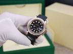 Rolex Yacht Gold Wrapped With Moissanite Baguette Diamond 40mm