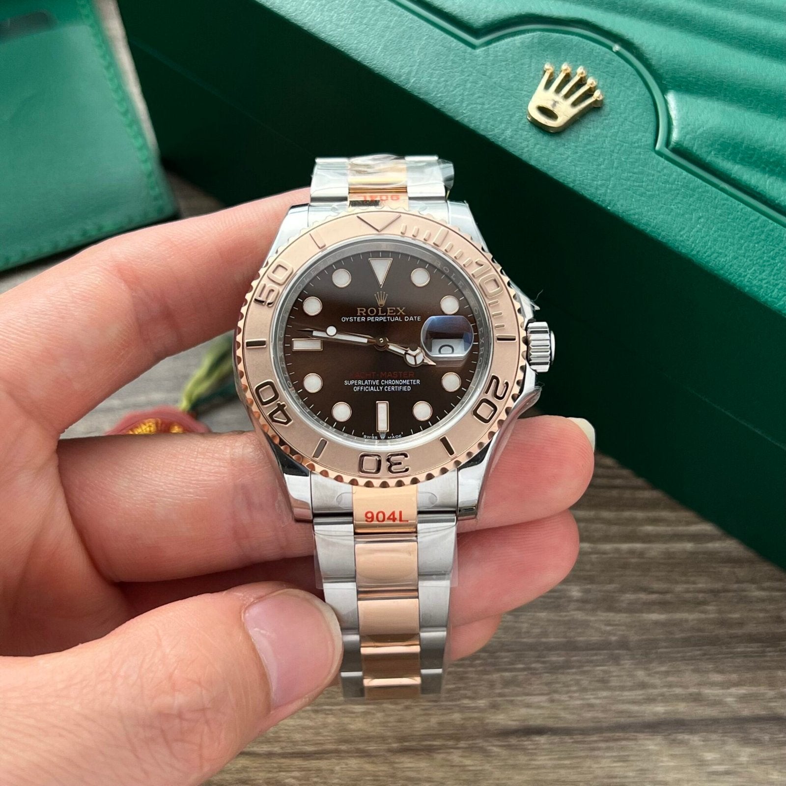Rolex Watch Dial Chocolate 40mm