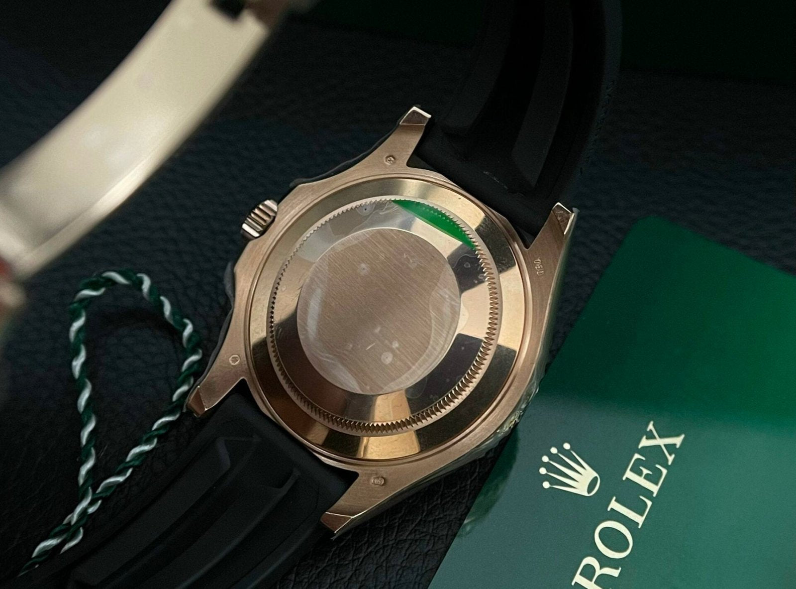 Rolex Yacht Watch Black Dial 40mm