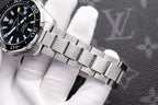 Tag Heuer Aquarace Watch Black Dial Metal Strap 41mm