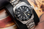 Tag Heuer Watch Aquarace Black Dial Motif Raye 43mm