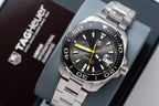 Tag Heuer Watch Aquarace Ceramic Rim Metal Wire 43mm