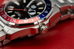 Tag Heuer Watch Aquaracer Black Dial Metal Wire 43mm